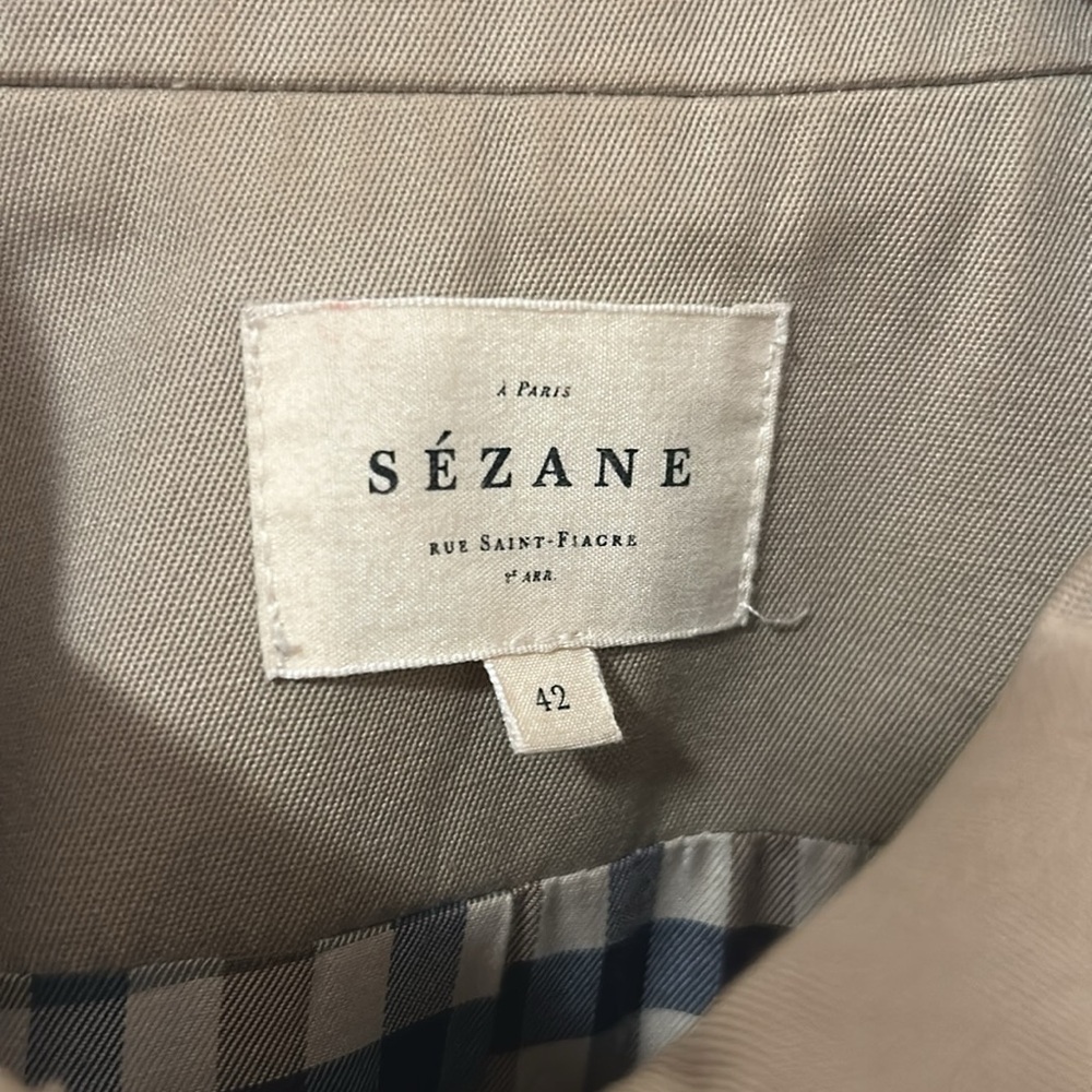 Sezane Carter Jacket Trench - Picture 9 of 13
